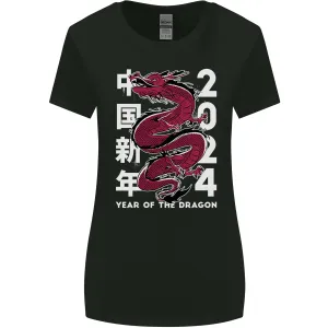 2024 Zodiac Chinese New Year of the Dragon Womens Wider Cut T-Shirt