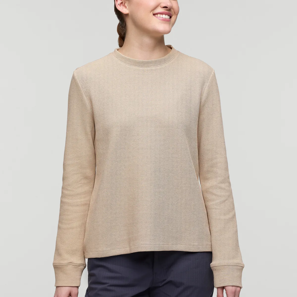 Atajo Long-Sleeve Waffle Shirt - Women's