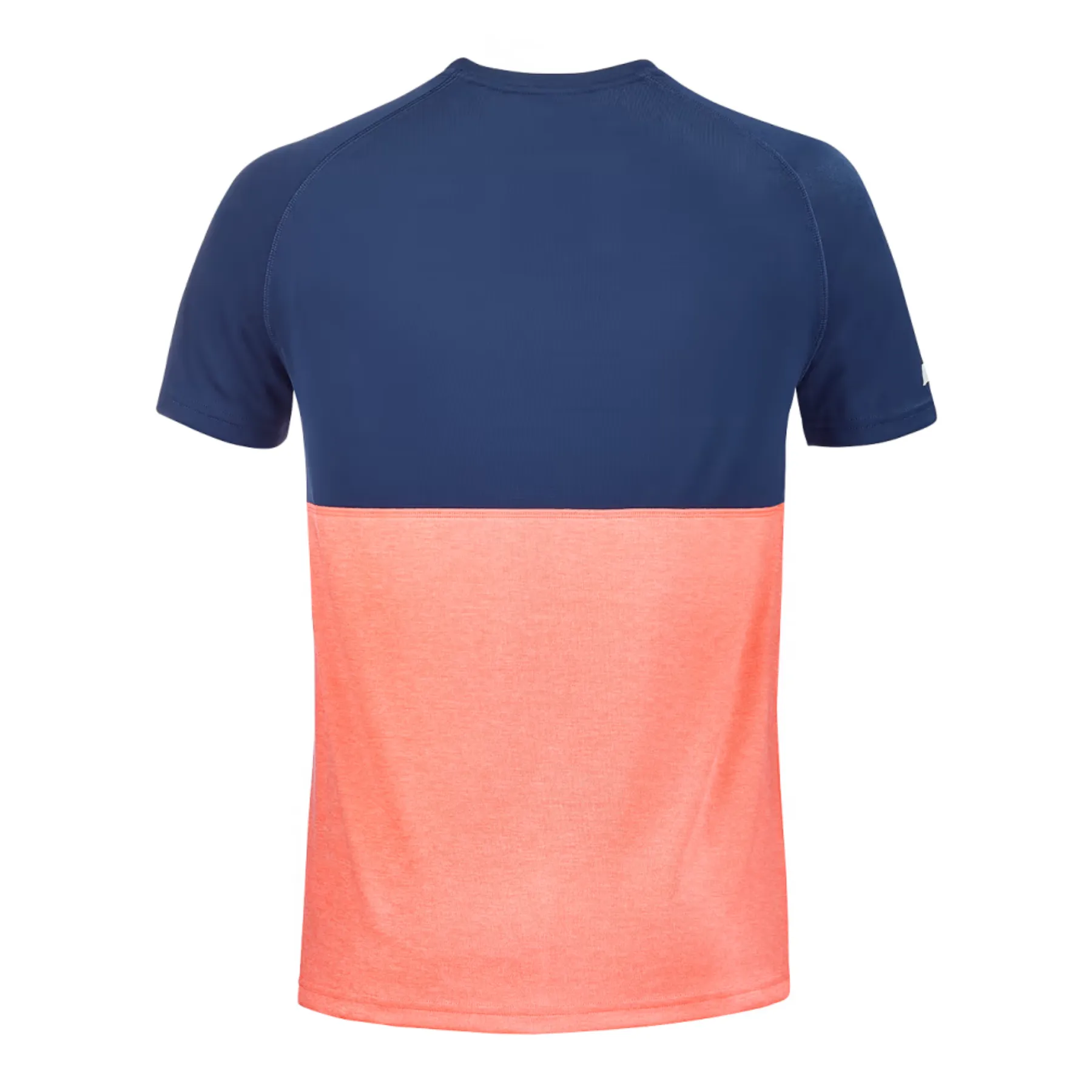 Babolat Play Crew Neck Men Tee  - Fluro Strike/Estate Blue