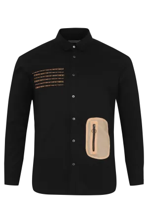 Binary Shirt With Utility Pocket & Elbow Patch