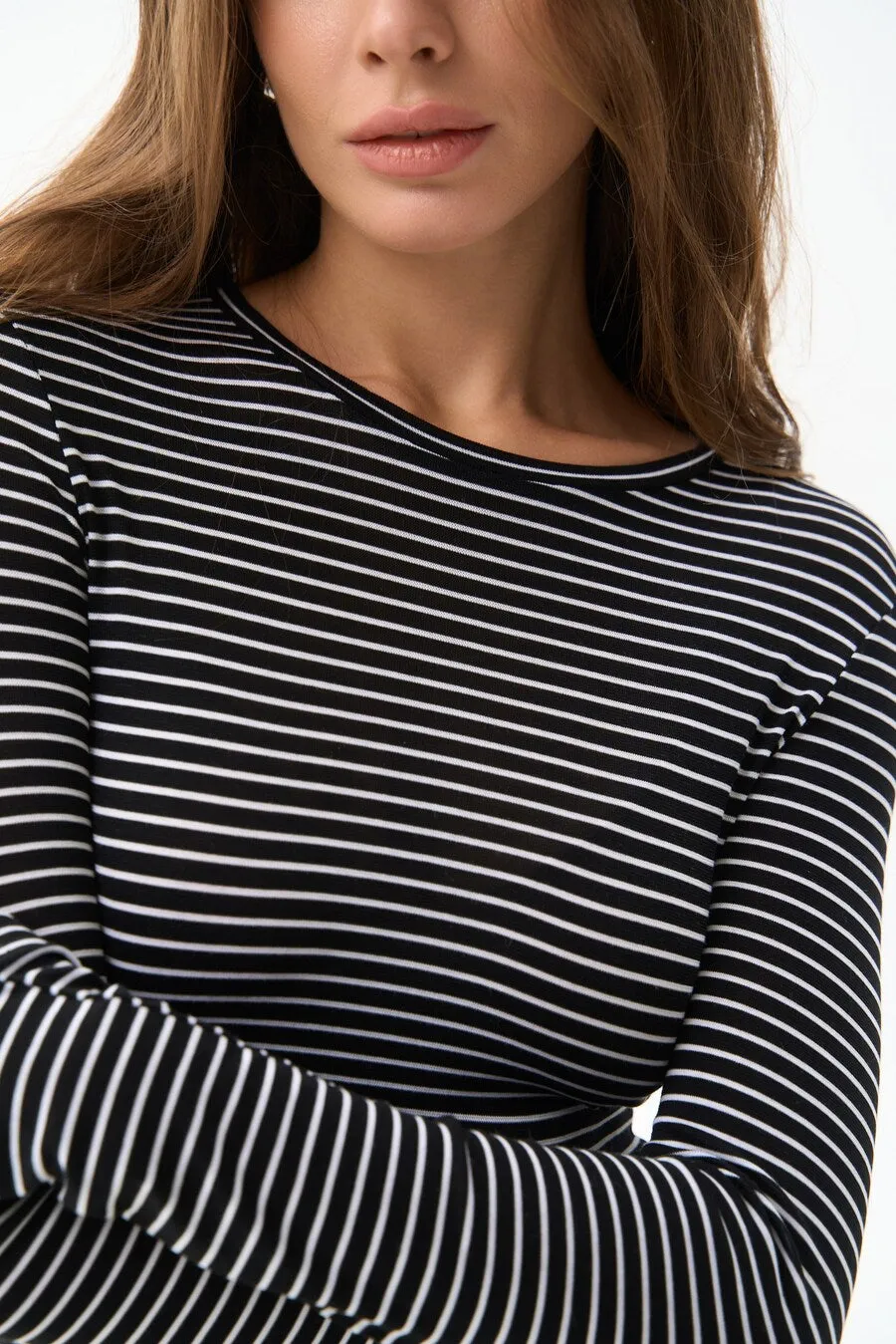 Black Striped Long Sleeve