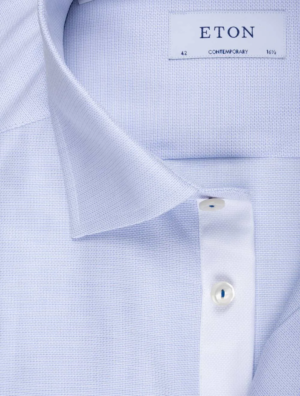 Blue Oxford Formal Contemporary Shirt