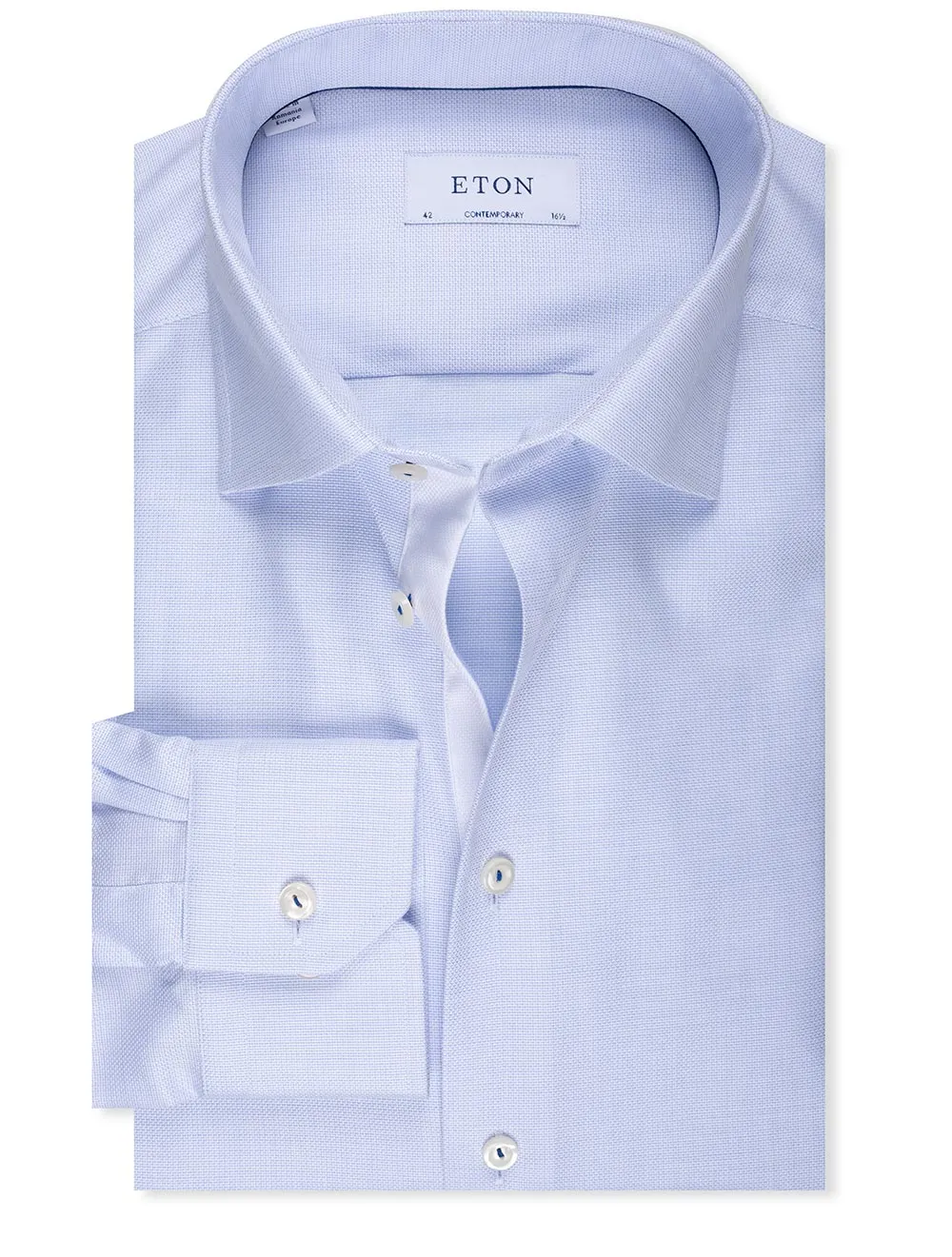 Blue Oxford Formal Contemporary Shirt