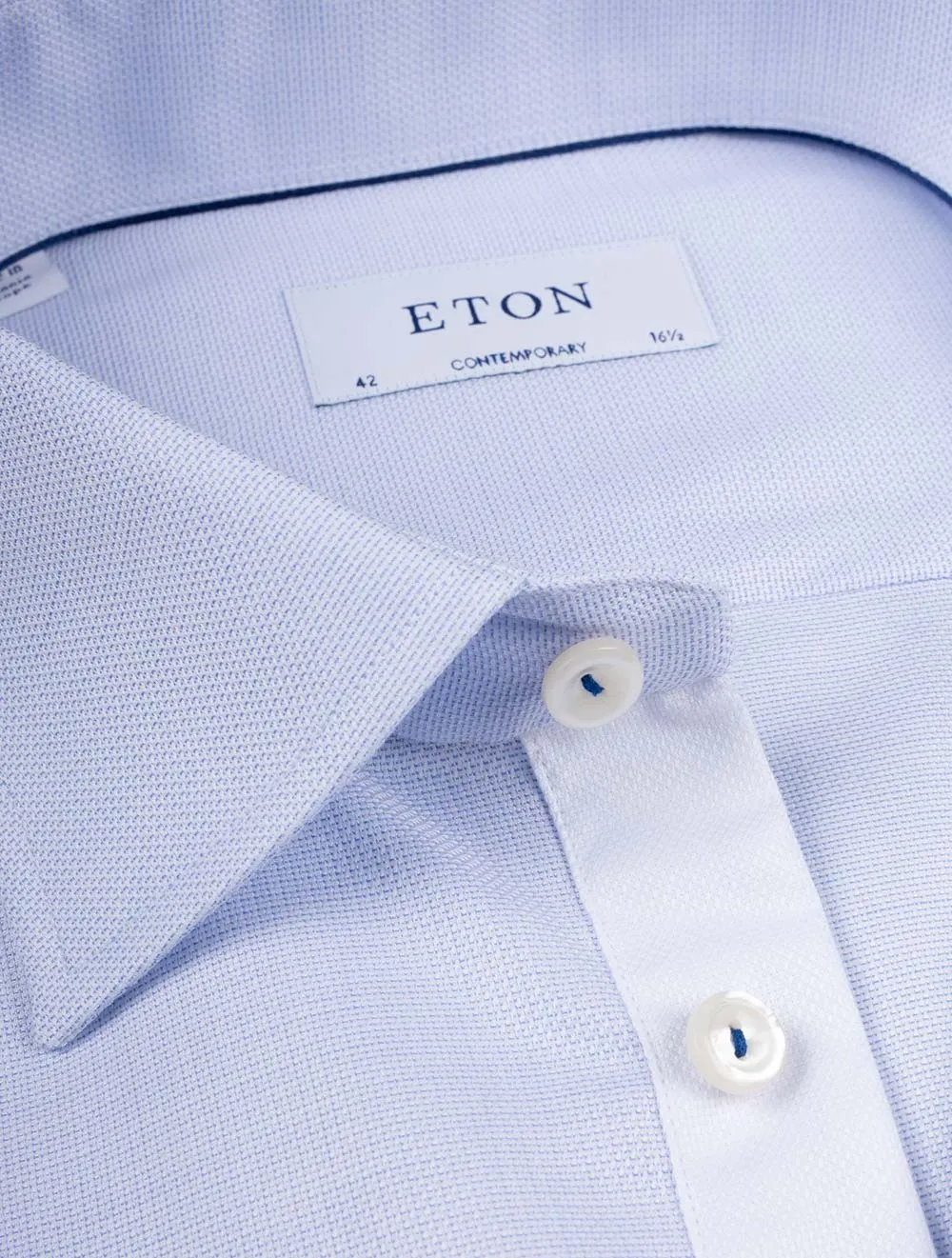 Blue Oxford Formal Contemporary Shirt