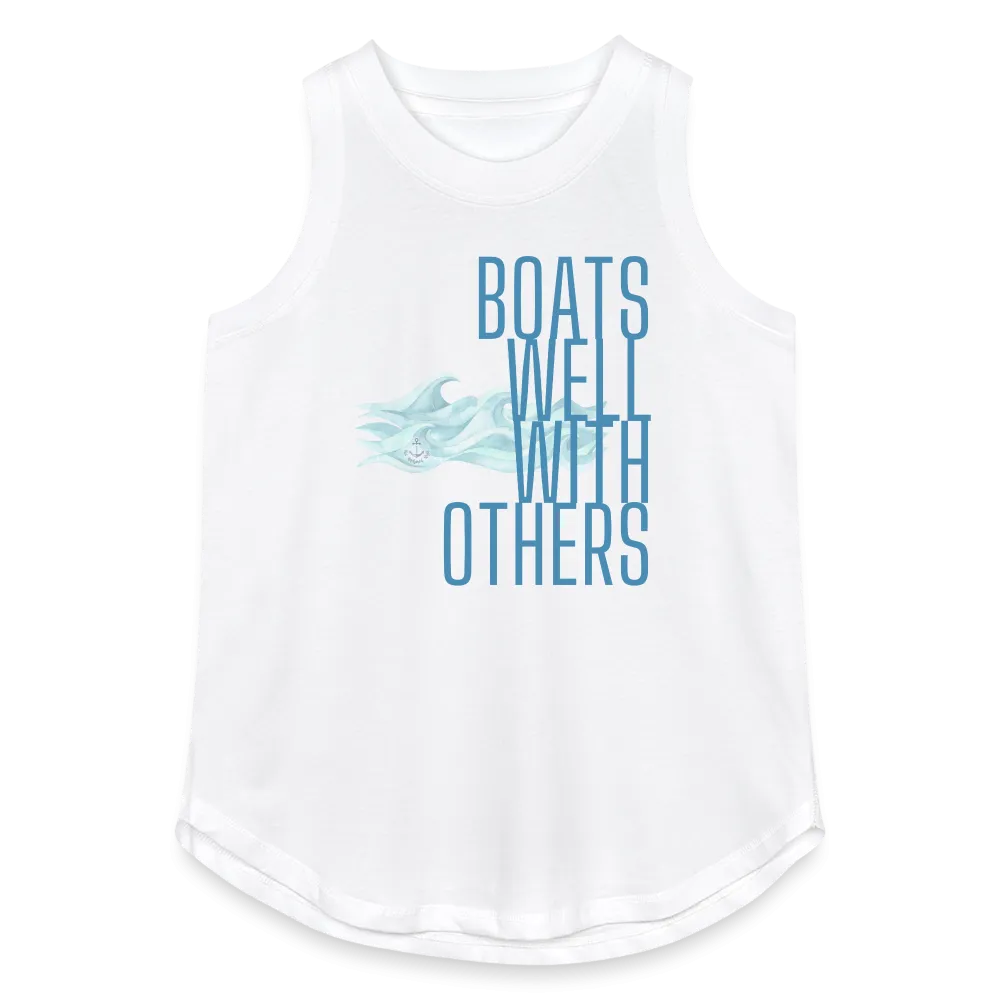 Boats Well With Others Women's Lake Tank Top