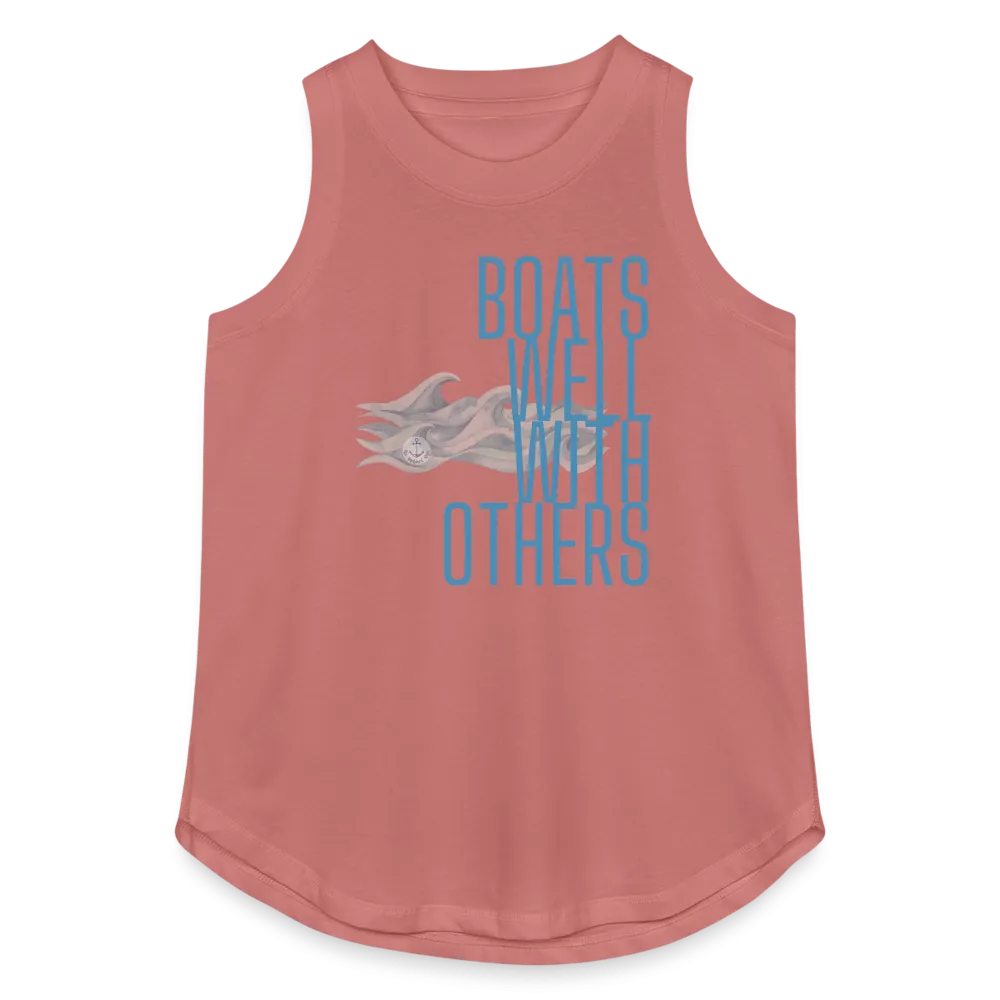 Boats Well With Others Women's Lake Tank Top