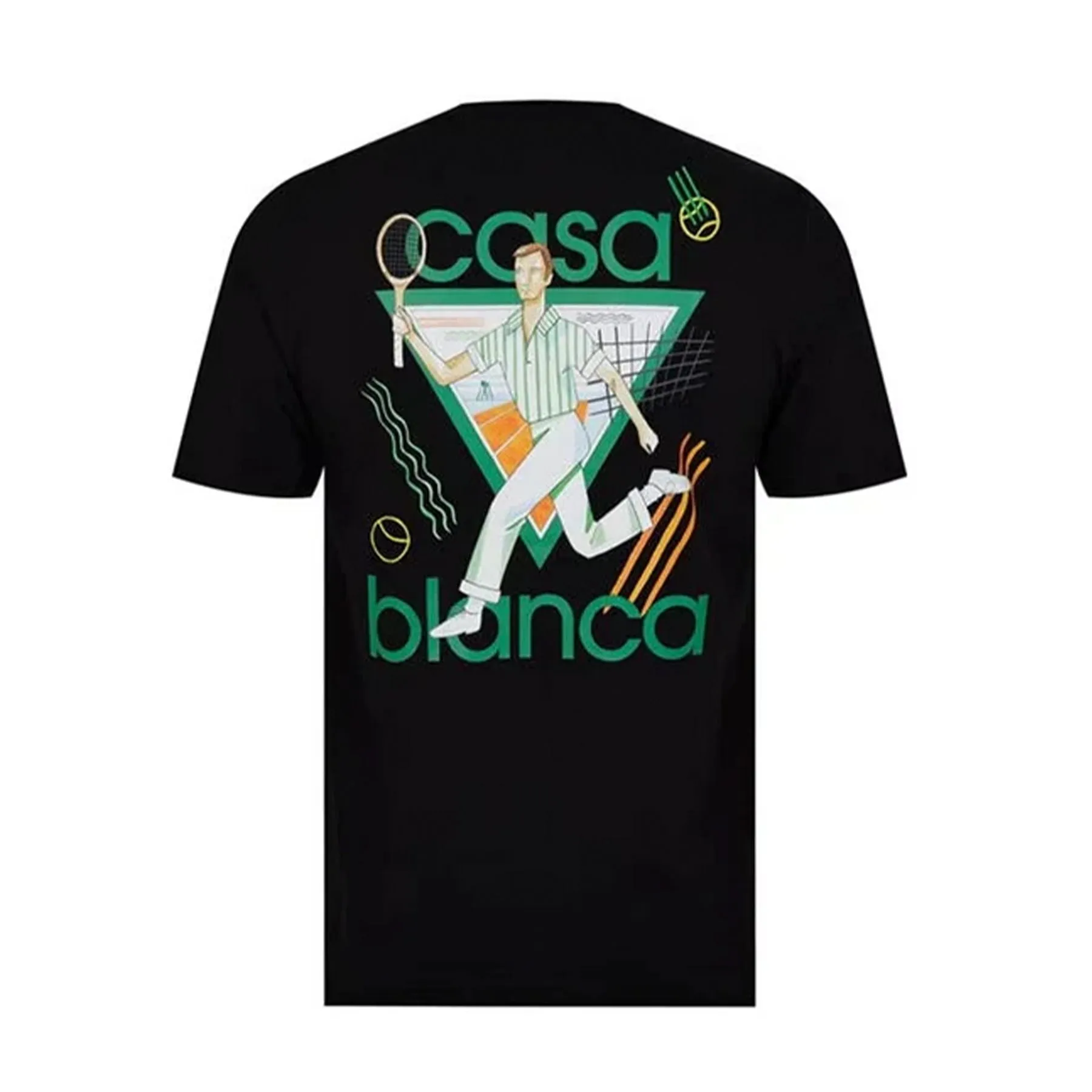 Casablanca Casa La Jeu Print T-Shirt 'Black'