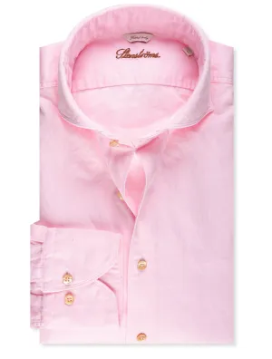 Casual Fitted Shirt Pink