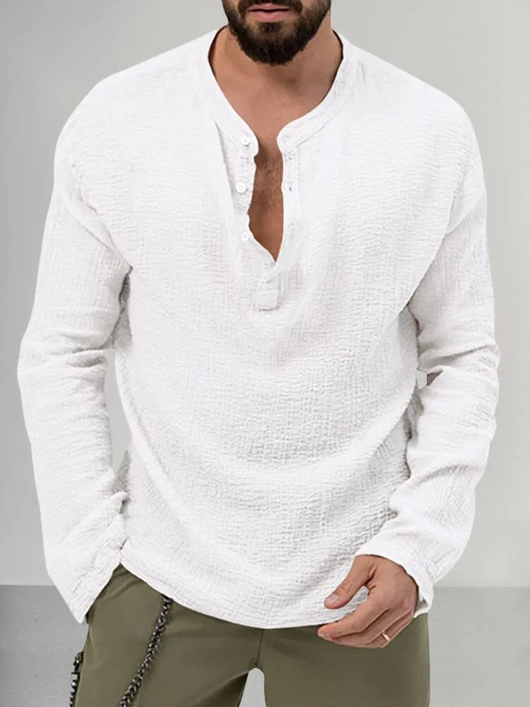 Casual Soft Textured Shirt