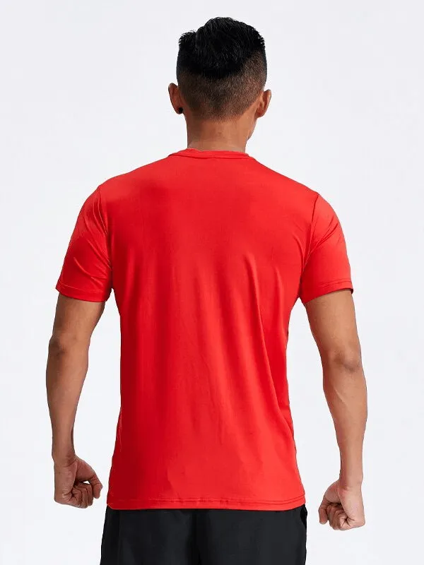 Casual Sport Quick Dry Men's T-Shirt with Reflective Stripes - SF1515