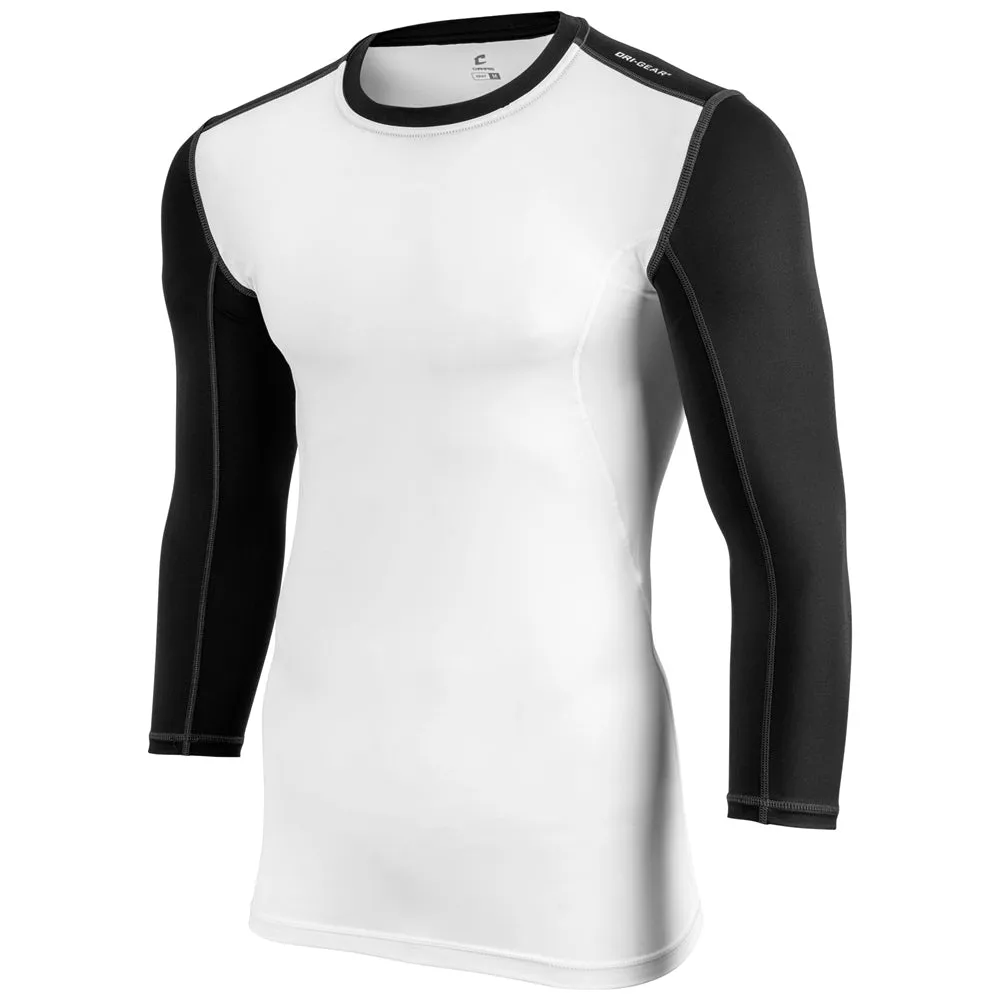 Champro Men's Compression Three Quarter Sleeve Shirt