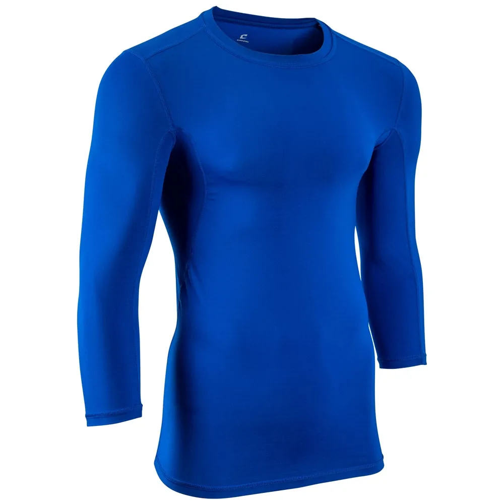 Champro Men's Compression Three Quarter Sleeve Shirt