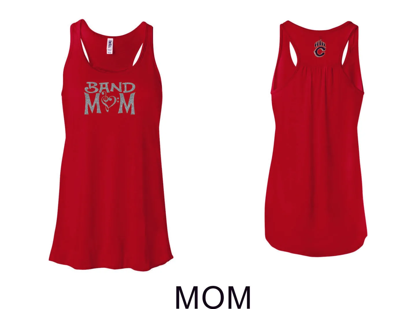 Chap Band Flowy Tank- 4 designs- Matte or Glitter