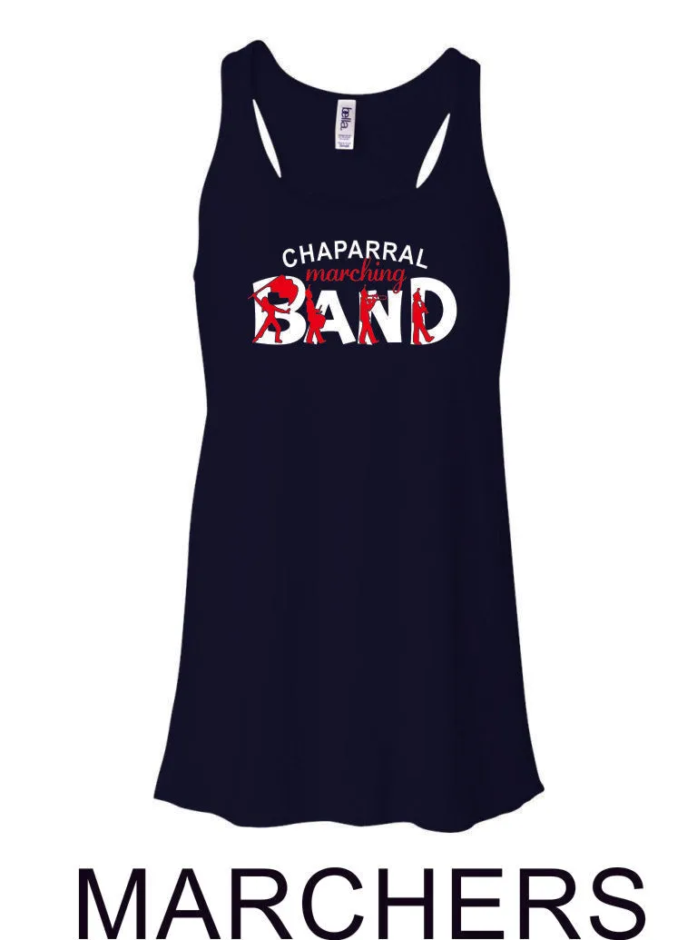 Chap Band Flowy Tank- 4 designs- Matte or Glitter