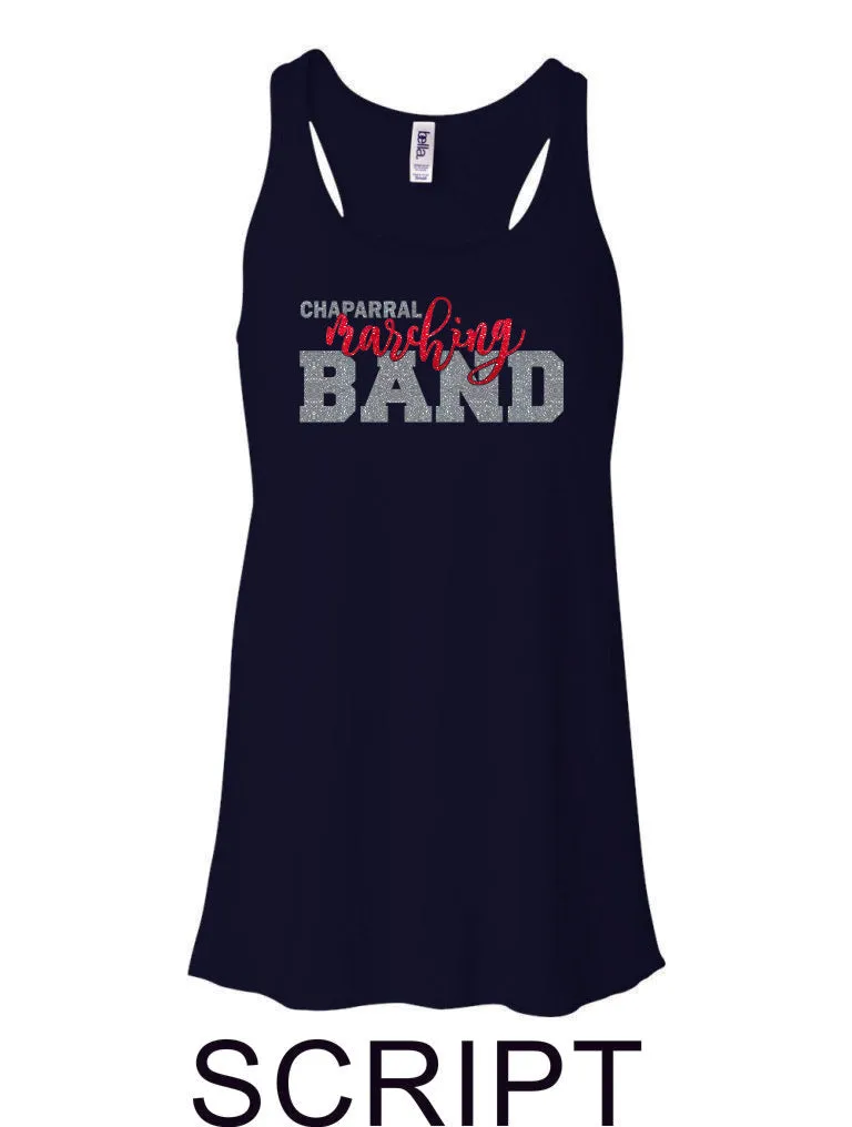 Chap Band Flowy Tank- 4 designs- Matte or Glitter