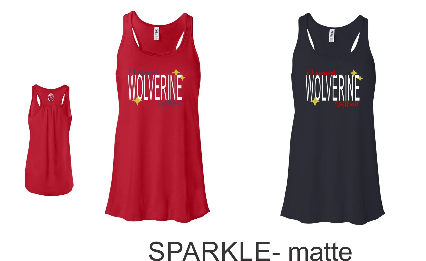 Chap Softball Flowy Tank- 6 design choices