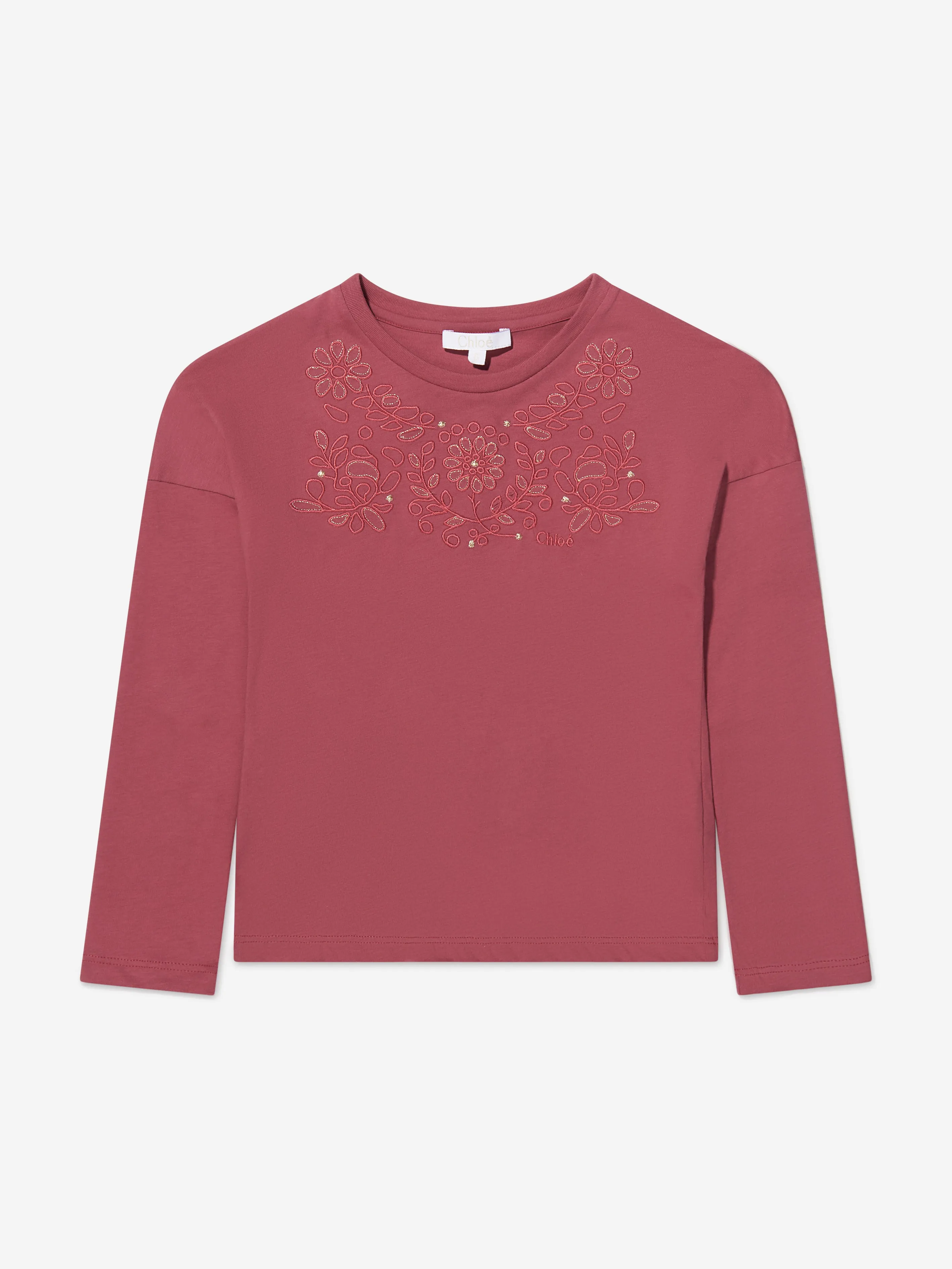 Chloé Girls Long Sleeve T-Shirt