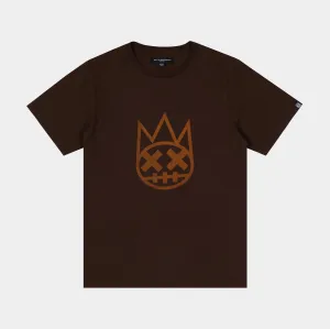 COI Logo Mens Short Sleeve Shirt (Brown)