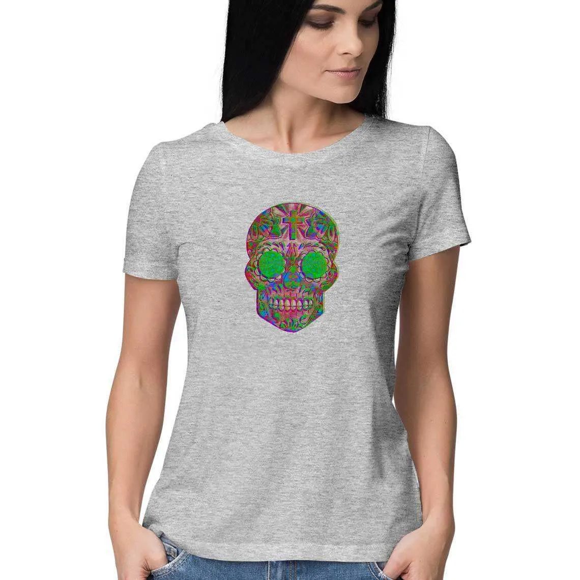 Crimson Uprising on the Day of the Dead Women's T-Shirt