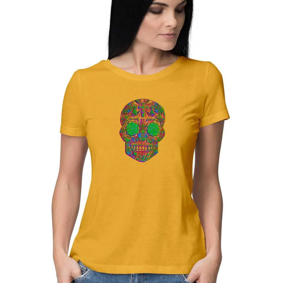 Crimson Uprising on the Day of the Dead Women's T-Shirt