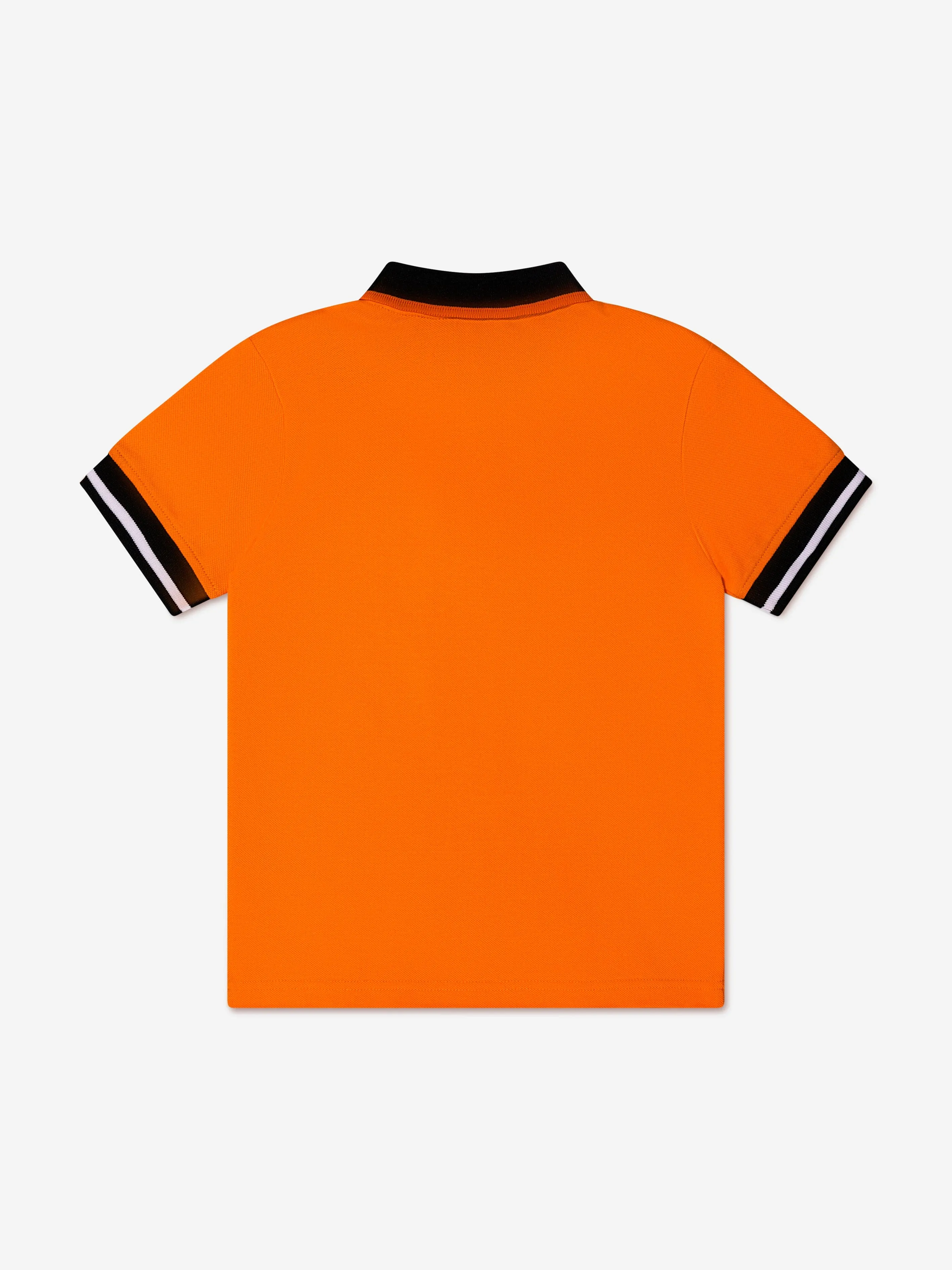 DKNY Boys Logo Polo Shirt in Orange