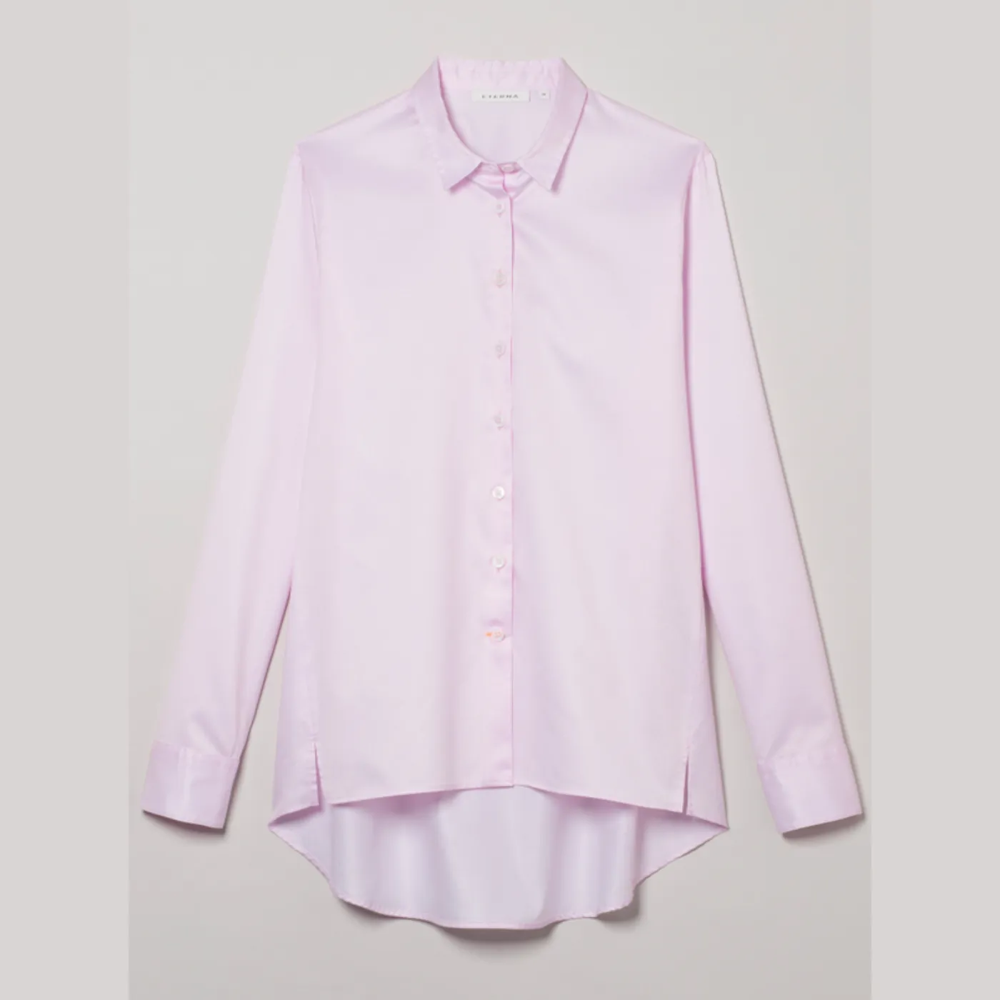 Eterna Soft Luxury Shirt | Pale Pink