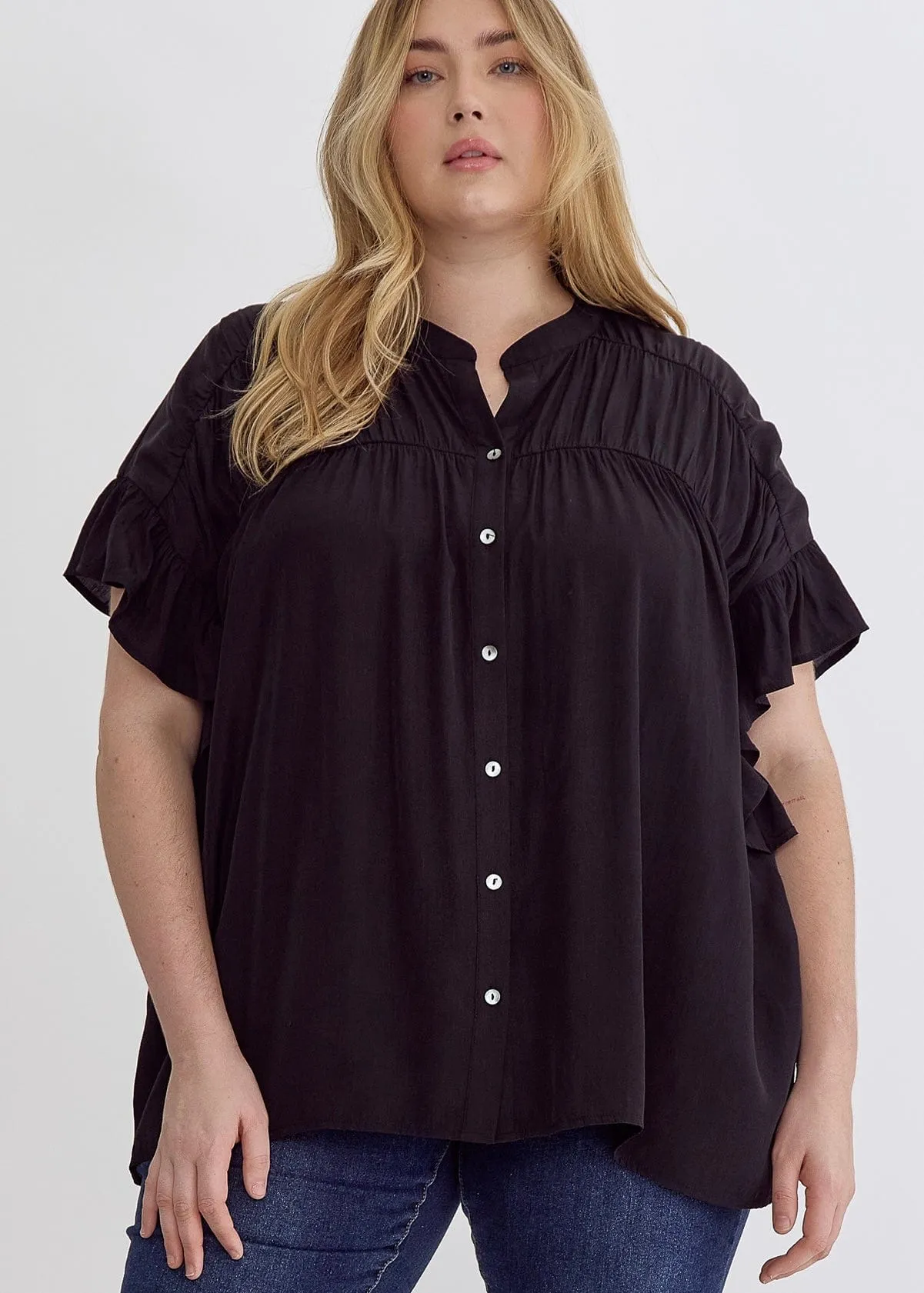 Favorite Black Blouse | S-2X