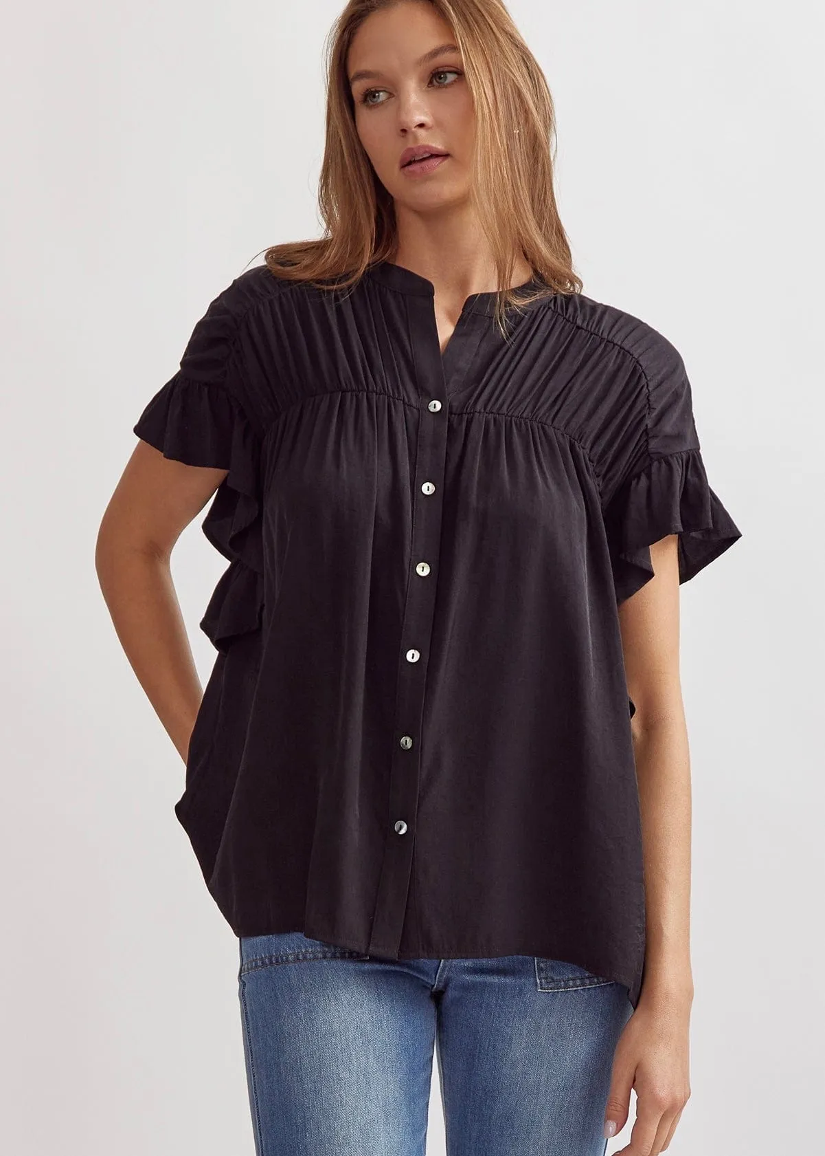 Favorite Black Blouse | S-2X