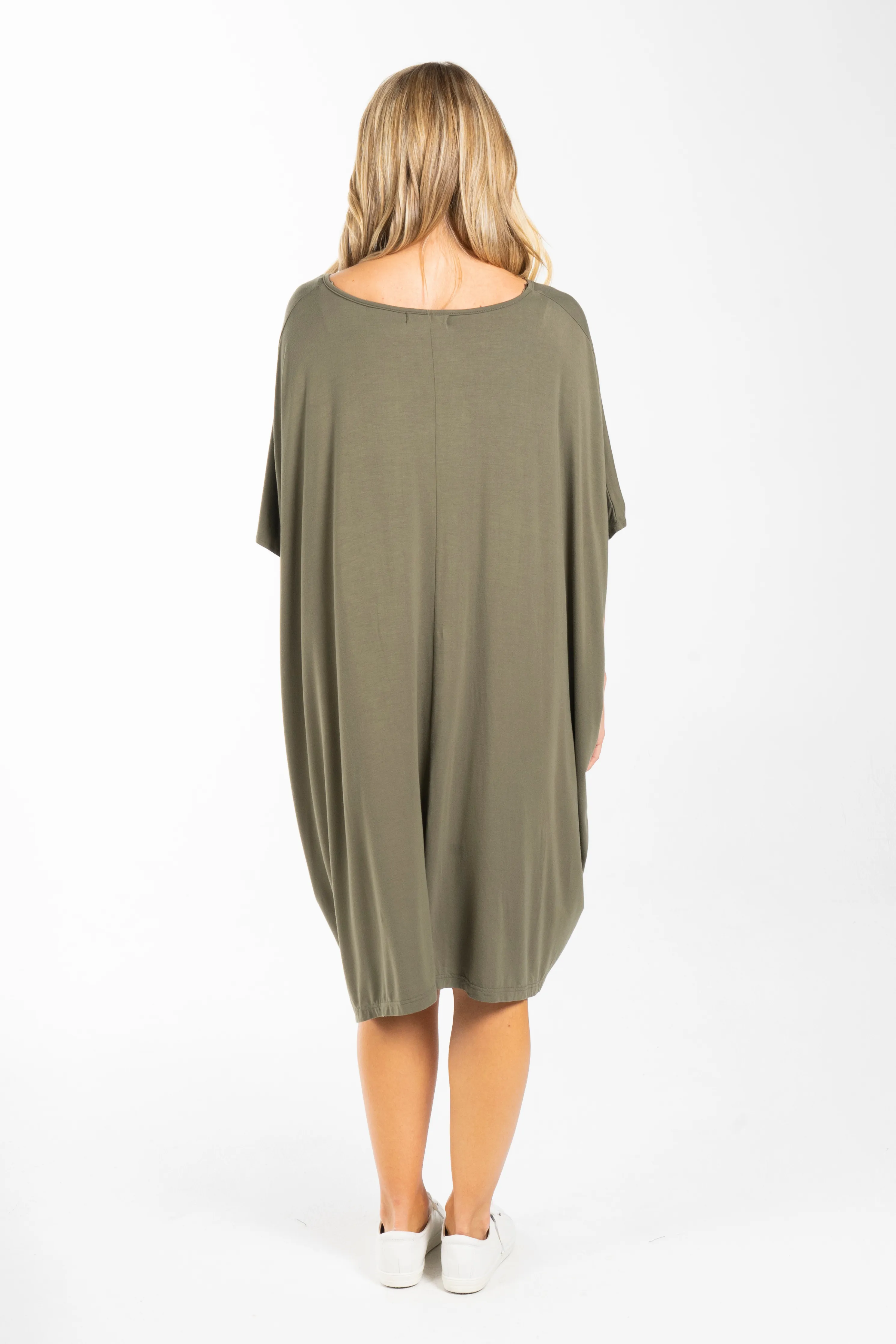 FINAL SALE Nice Dress in Khaki