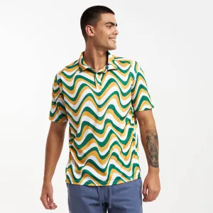 Golf Shirt - Retro Stripes | Bokke