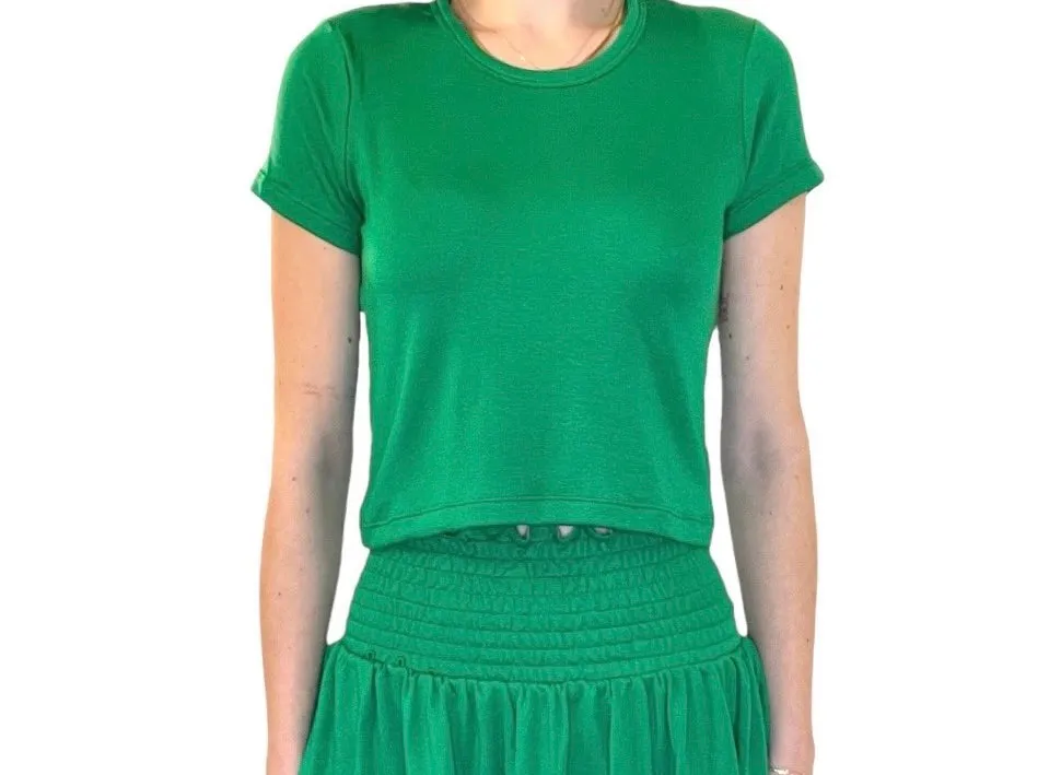 Green Stitch Chloe Tee