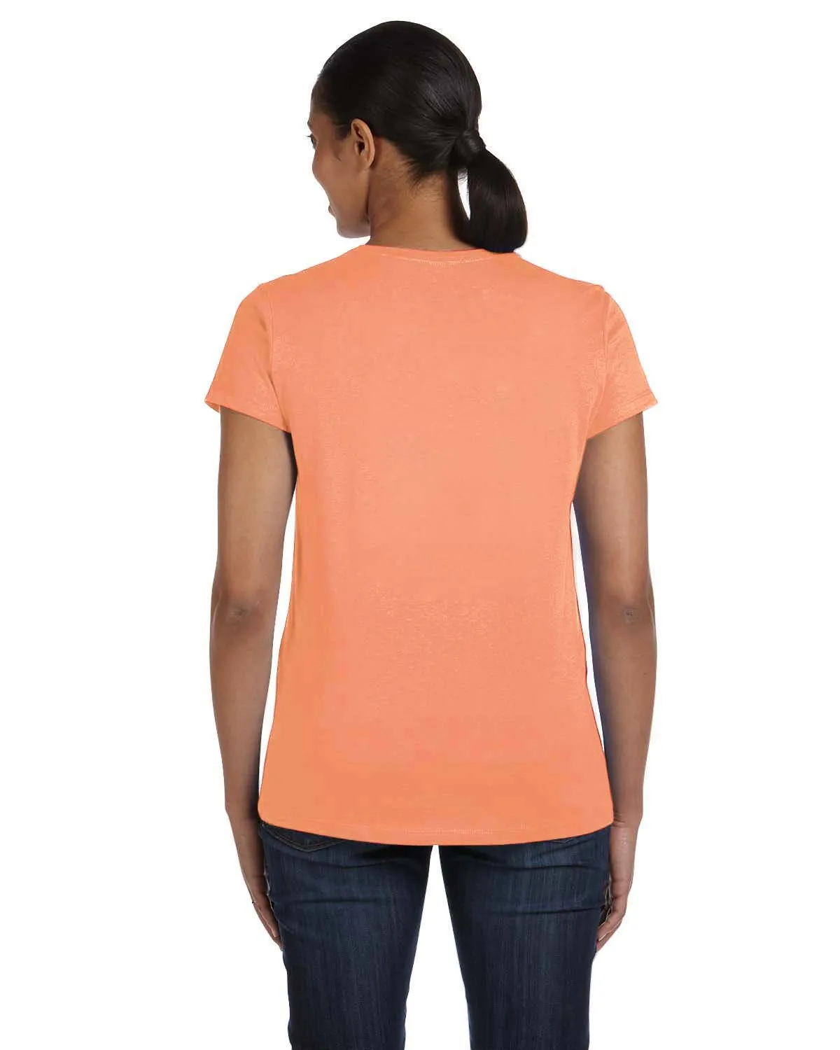 Hanes 5680 Ladies' Essentials Relaxed Fit T-Shirt