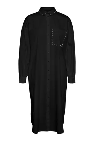 Hillan Long Shirt - Black