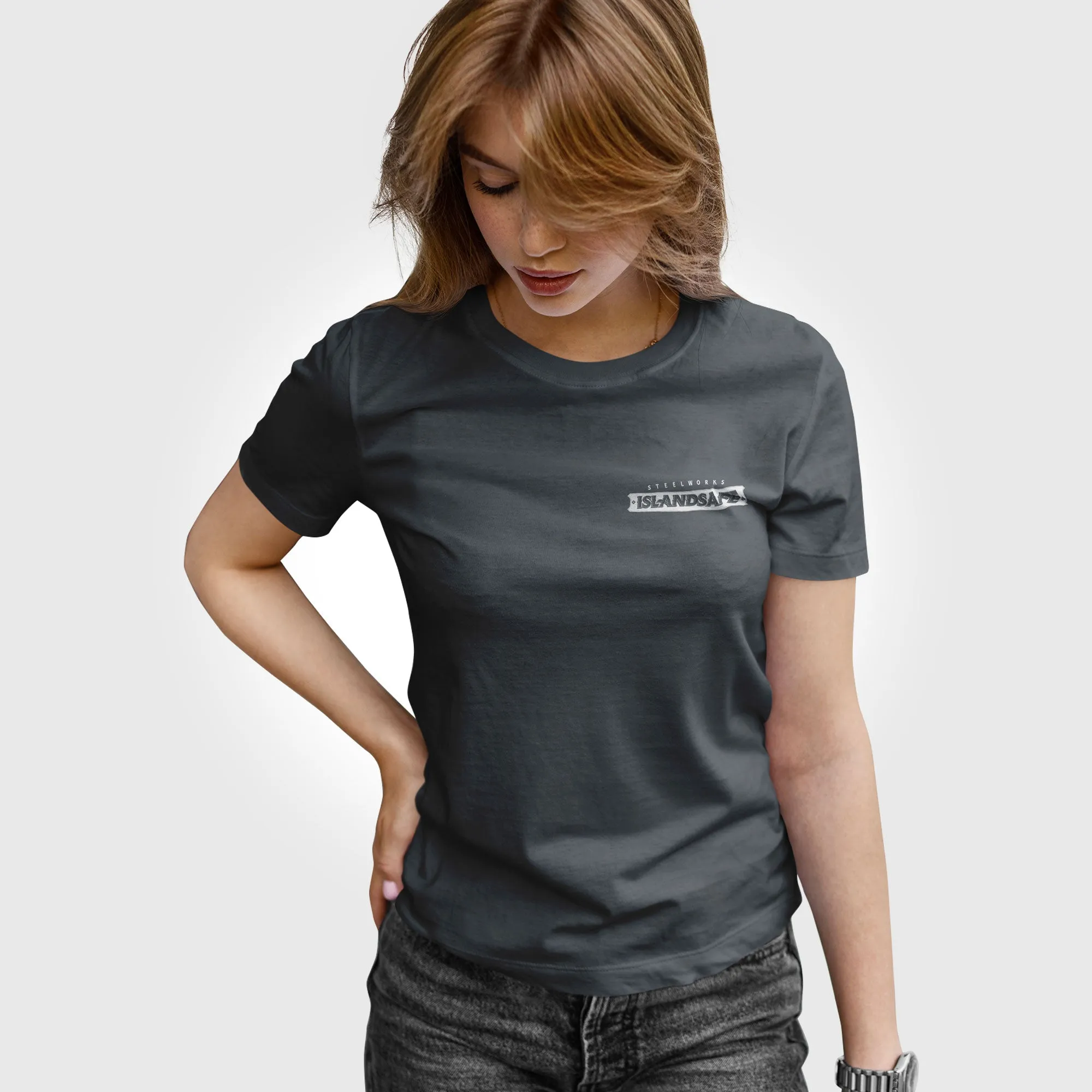 ISLANDSAFE Gray T-shirt