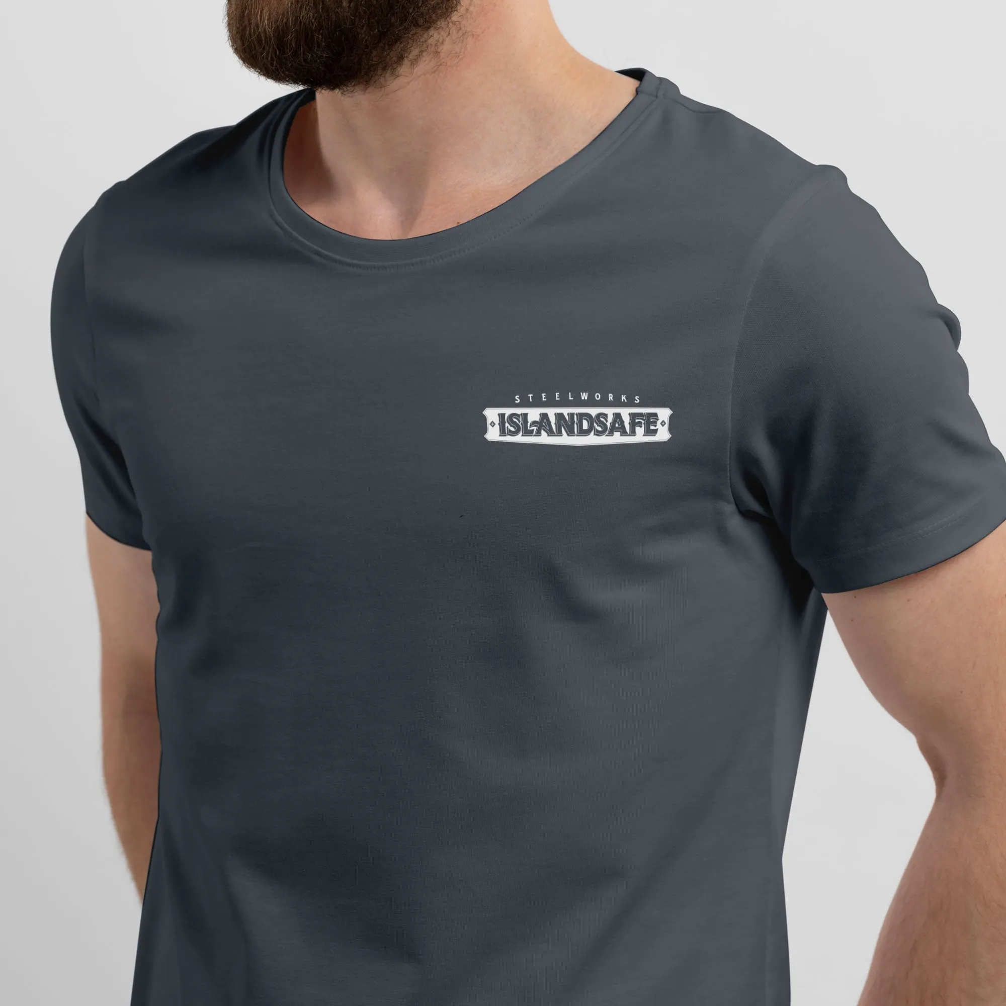 ISLANDSAFE Gray T-shirt