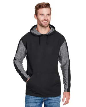 J America JA8435 Adult Omega Stretch Hooded Sweatshirt