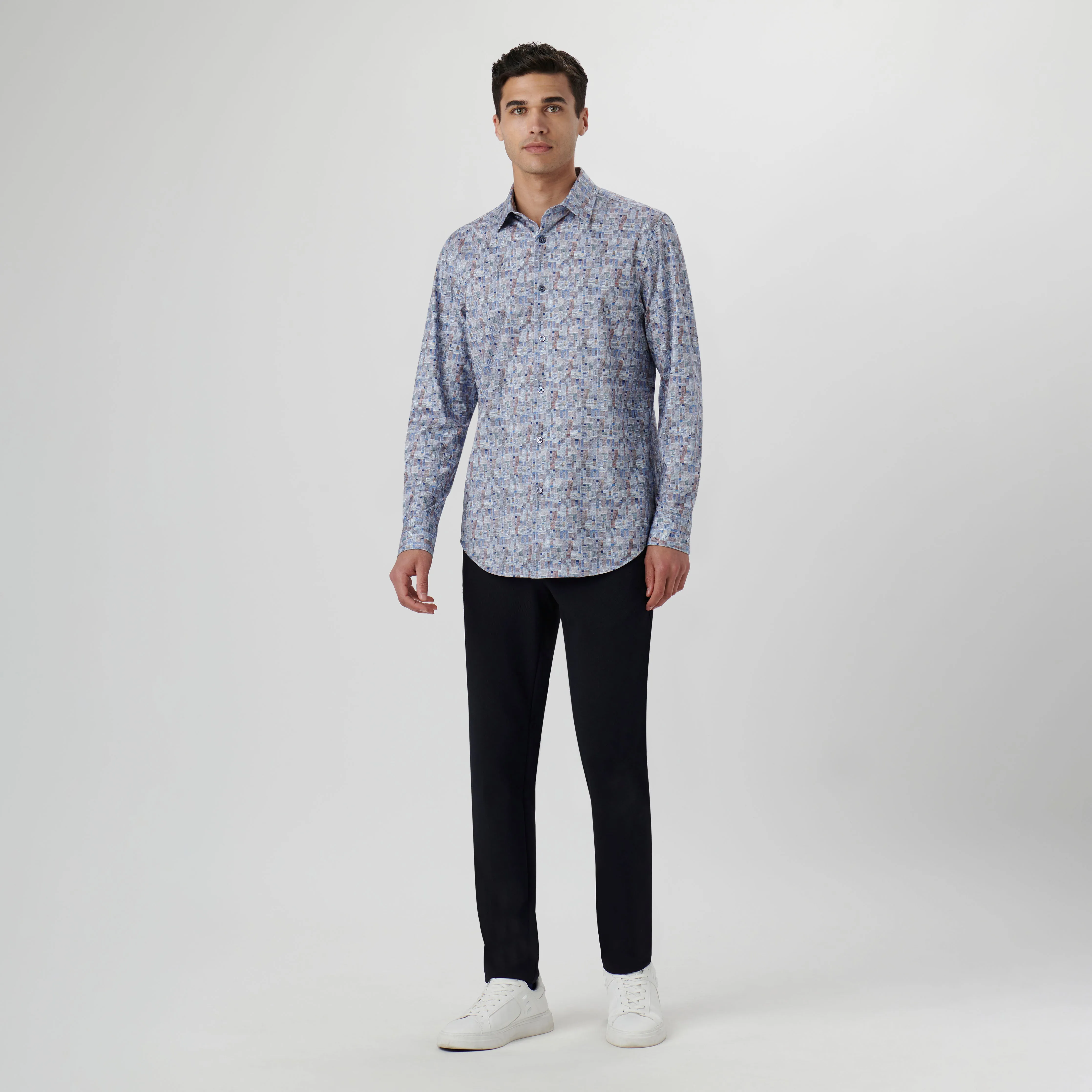 James Patchwork Print OoohCotton Shirt