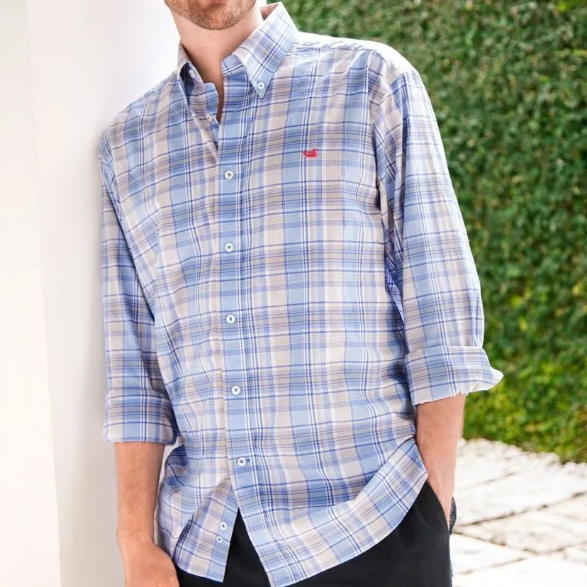 Kershaw Performance Plaid Dress Shirt