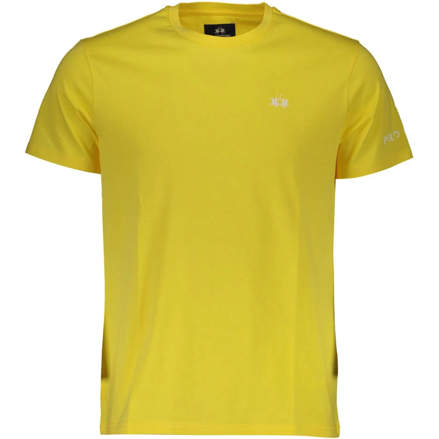 La Martina Yellow Cotton Men T-Shirt