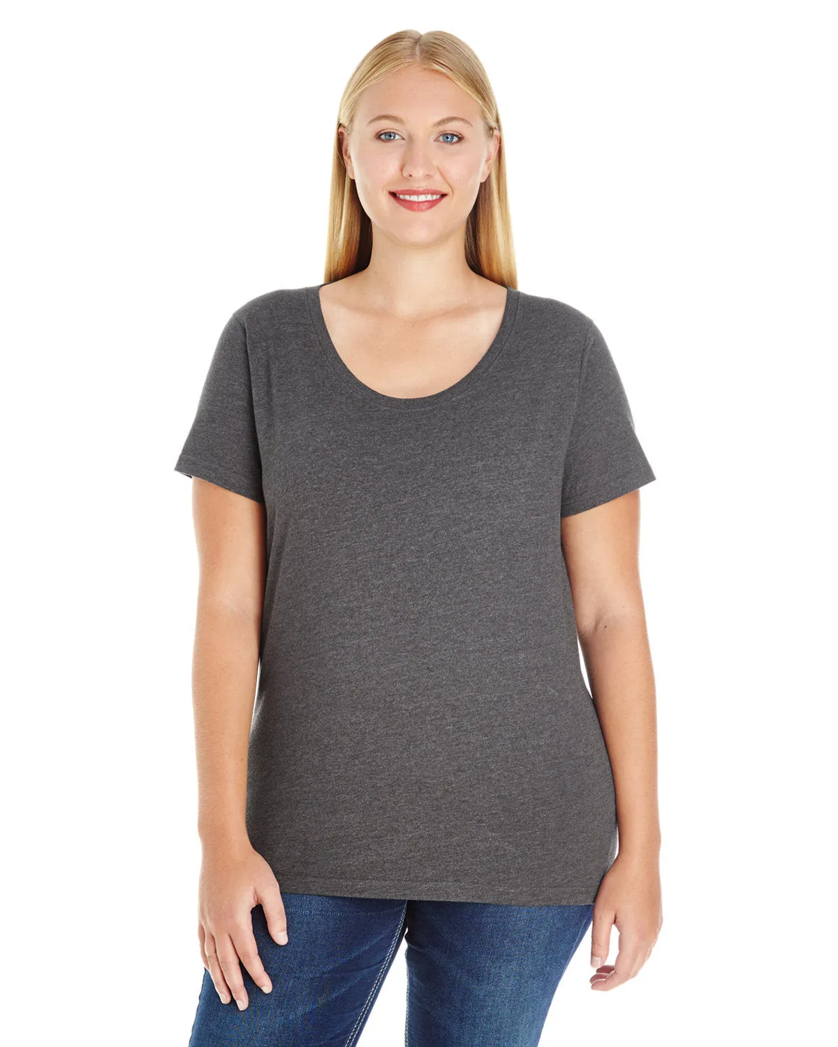 LAT 3804 Ladies' Curvy T-Shirt