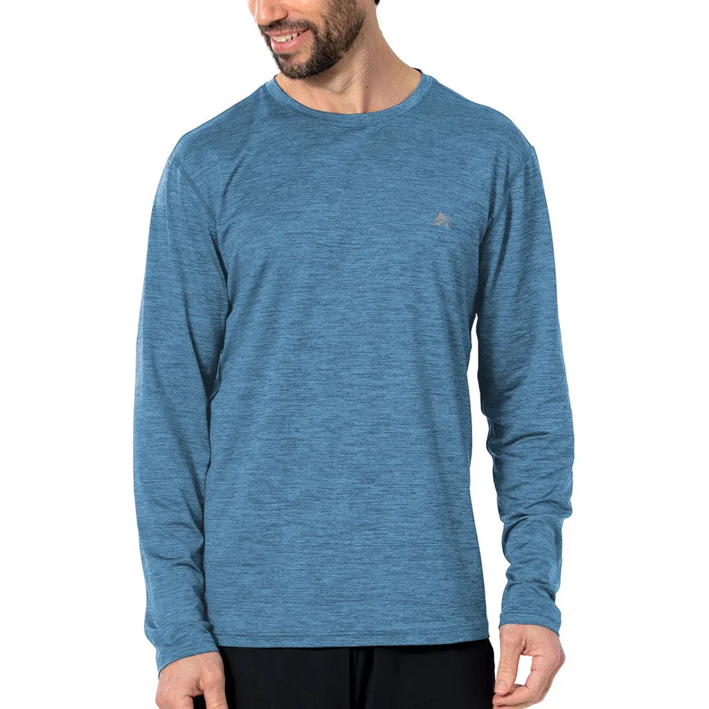 Men's Cooling Crew Neck Long Sleeve T-Shirt