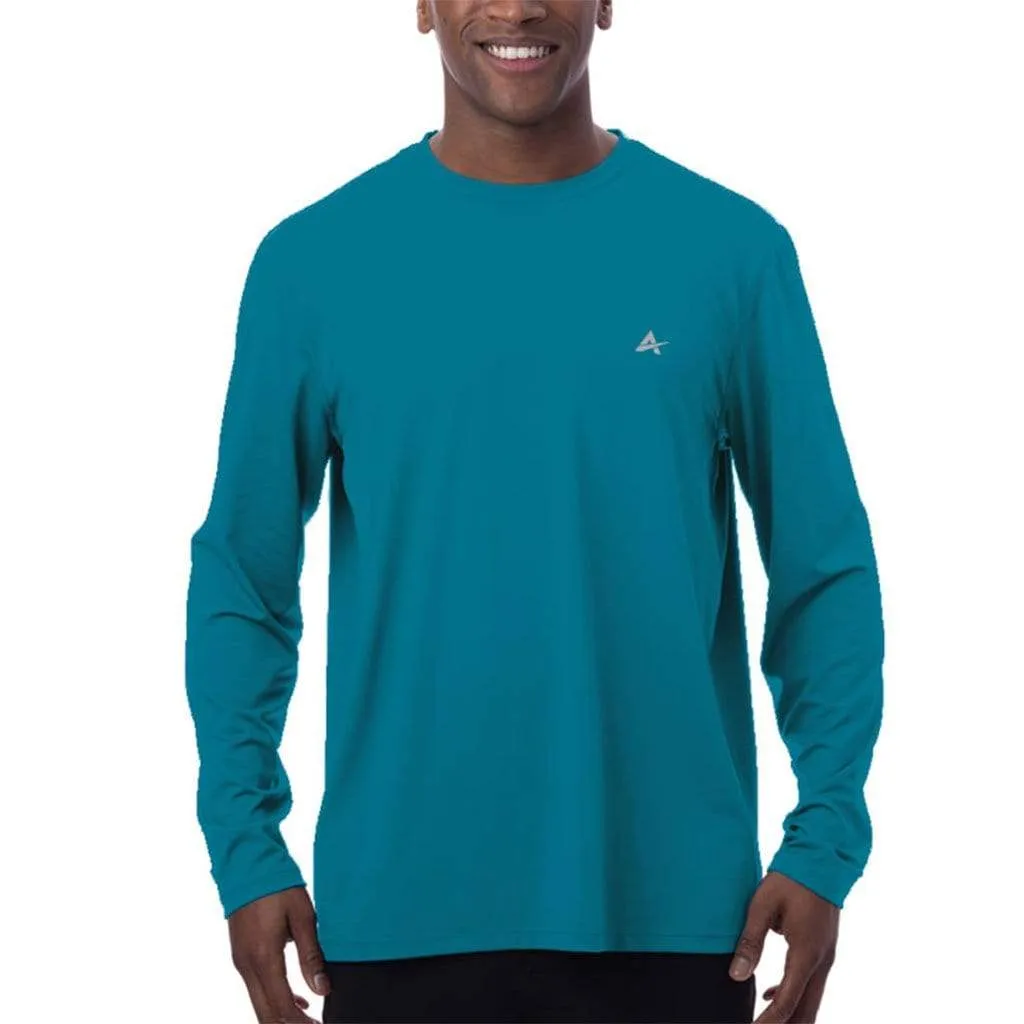 Men's Cooling Crew Neck Long Sleeve T-Shirt