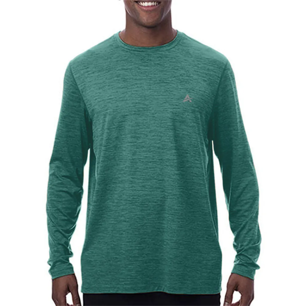 Men's Cooling Crew Neck Long Sleeve T-Shirt