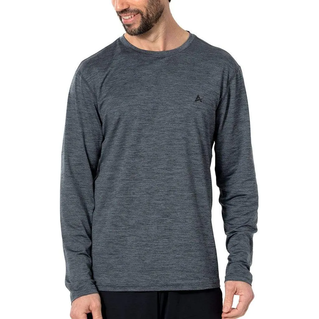 Men's Cooling Crew Neck Long Sleeve T-Shirt