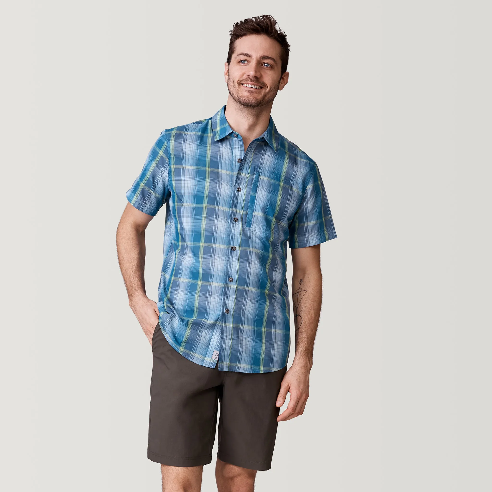 Men's Excursion Short Sleeve Poplin Shirt