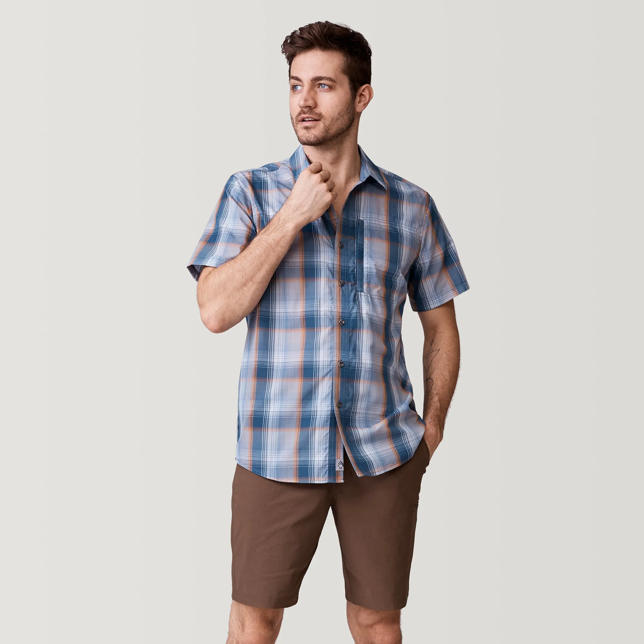 Men's Excursion Short Sleeve Poplin Shirt