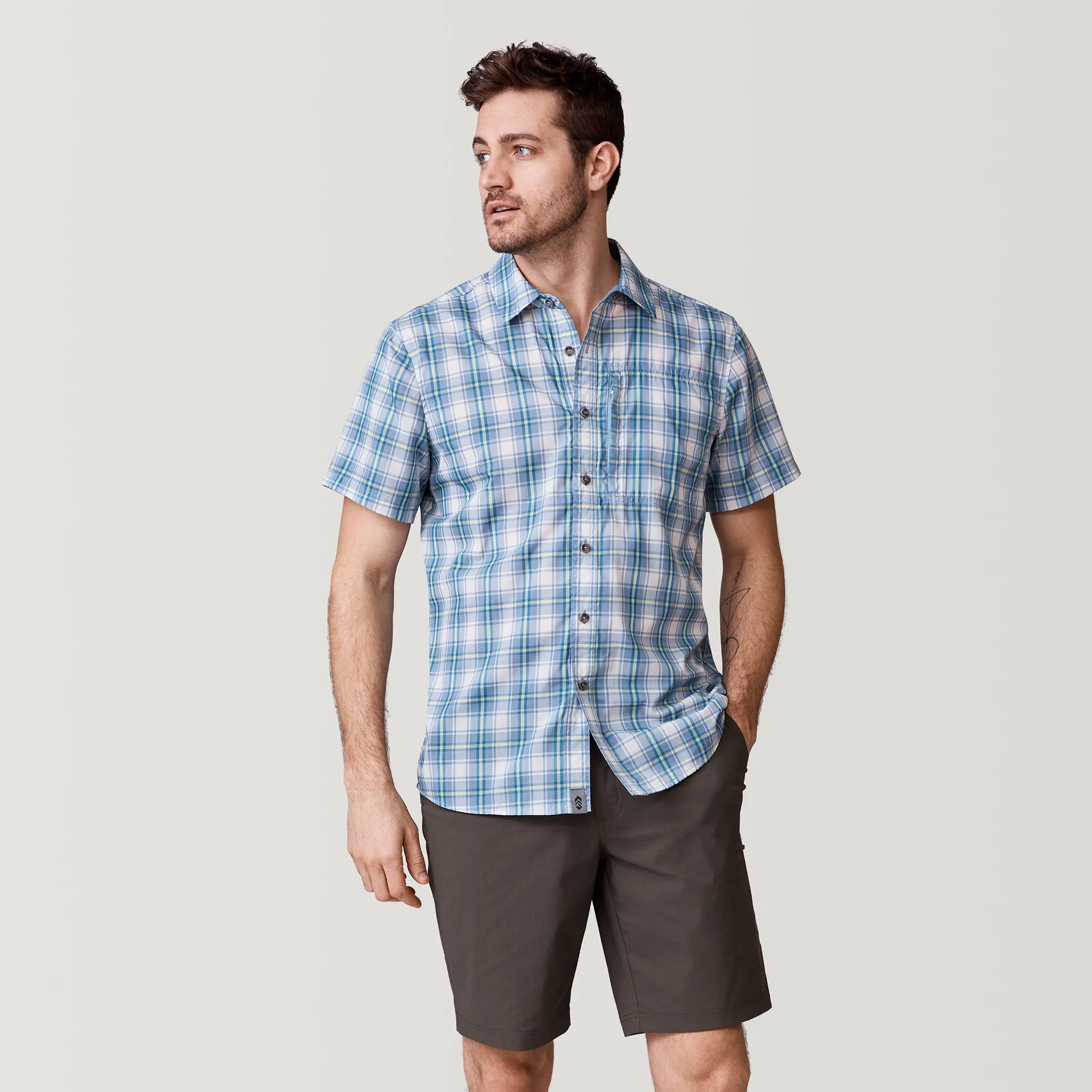 Men's Excursion Short Sleeve Poplin Shirt