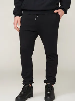 Miles French Terry Stacked Jogger - Jet Black