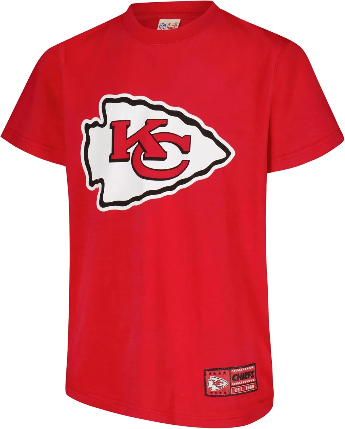 NFL Official Youth Super Soft 2 Pack T-Shirt Set|Kansas City Chiefs