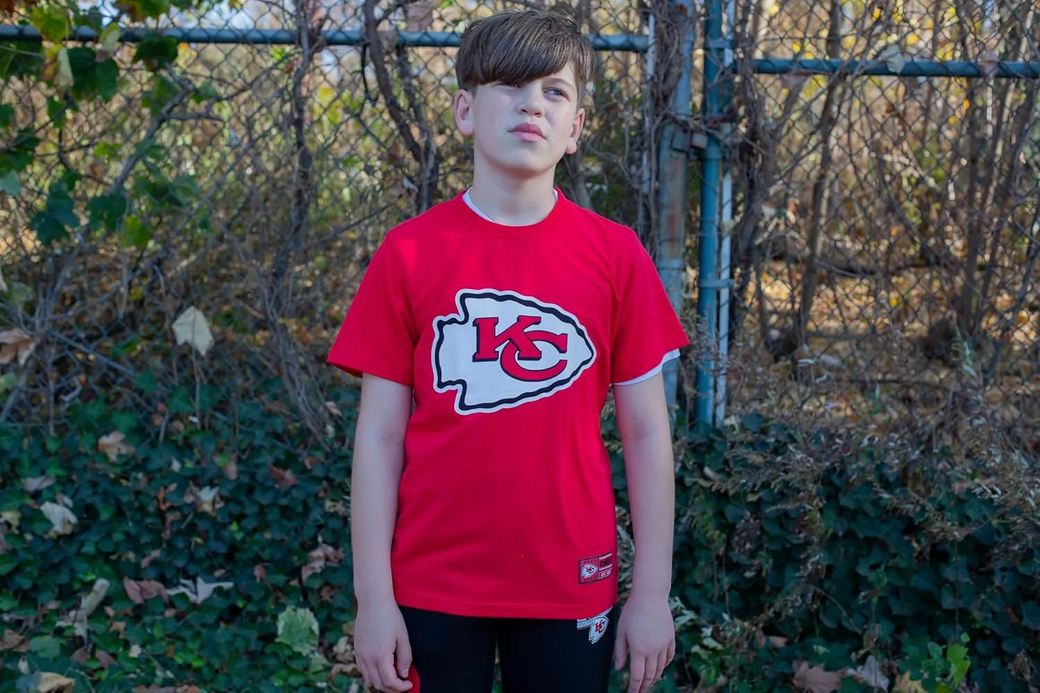 NFL Official Youth Super Soft 2 Pack T-Shirt Set|Kansas City Chiefs